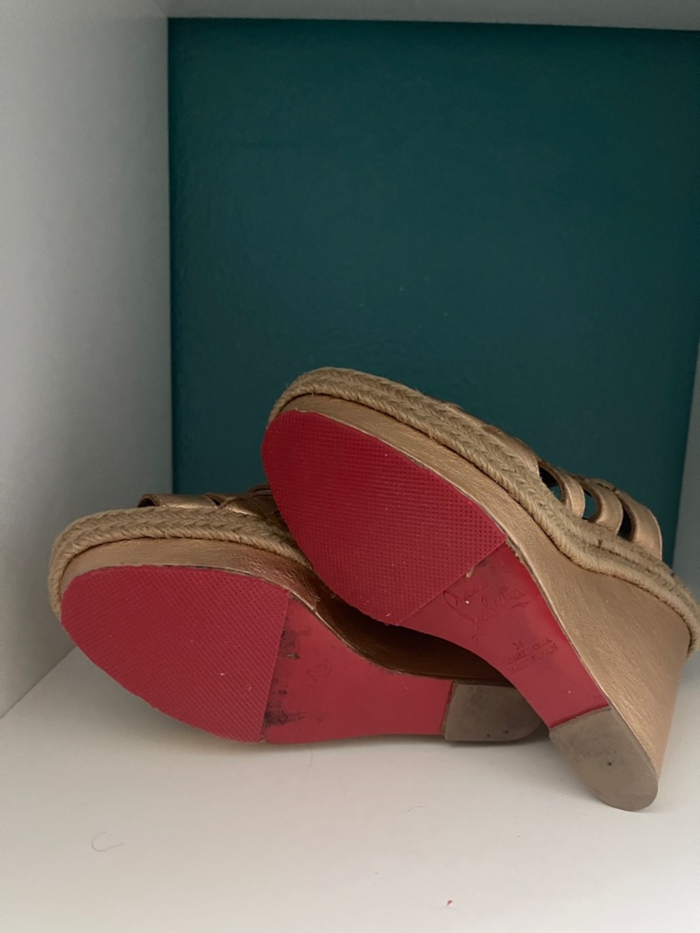 Christian Louboutin Espadrille Sandals - Picture 7 of 8